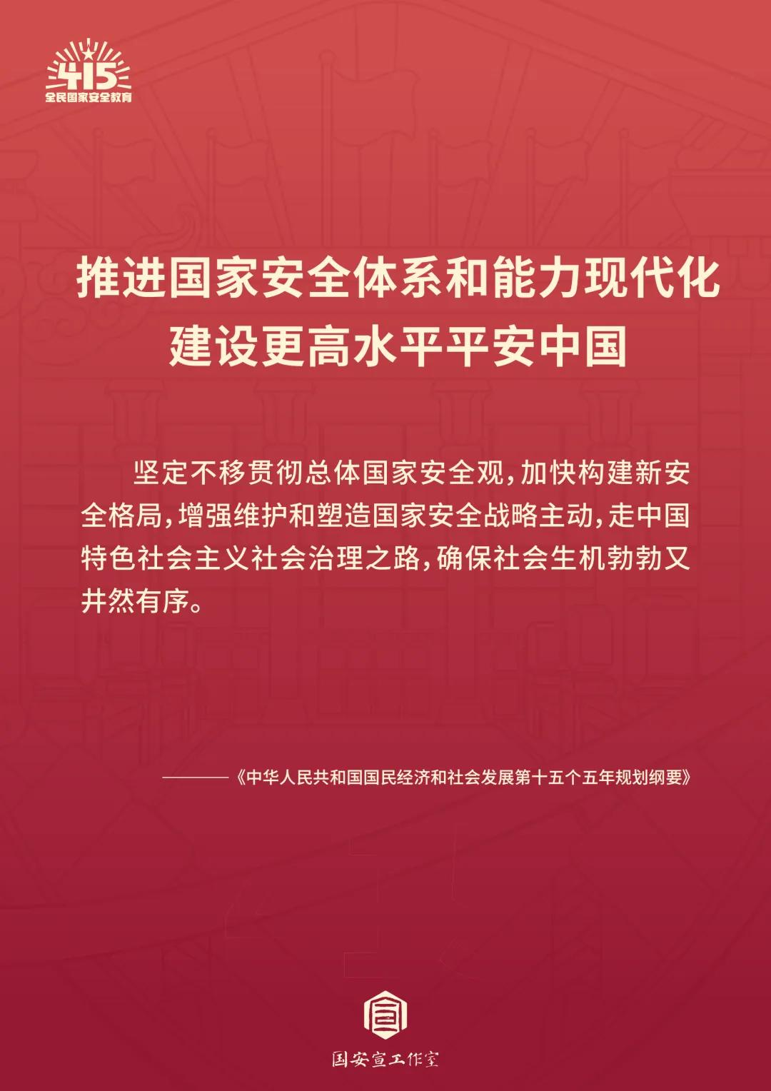 【2026年全民国家安全教育日】推进国家安全体系和能力现代化 建设更高水平平安中国（来源：国安宣工作室）_00.png